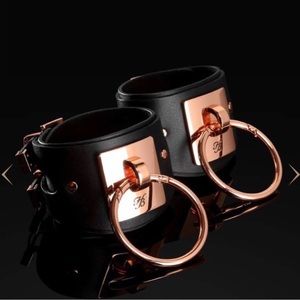 Honey Birdette Equestrian Handcuff’s Rose Gold